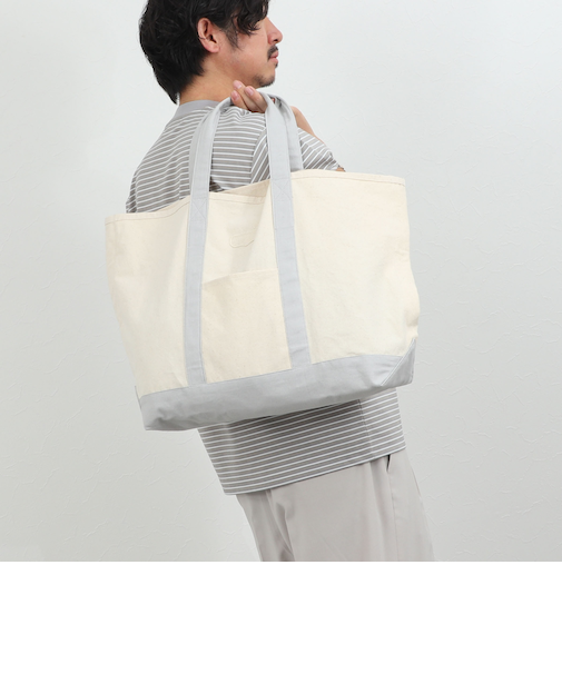 クジラキャンバストートバッグ