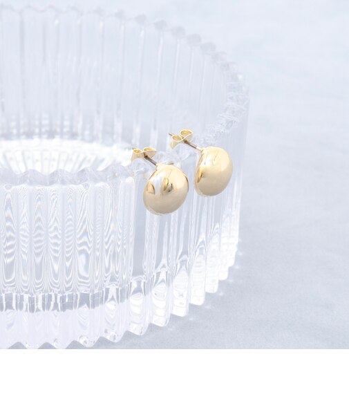 【grace grace/グラスグラス】ラウンドドームピアス