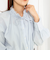 ウォッシャブルフリル襟ブラウス