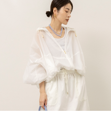 《セットアップ対応》【MAQWEL/マクウェル】ウォッシャブルシアーブルゾン