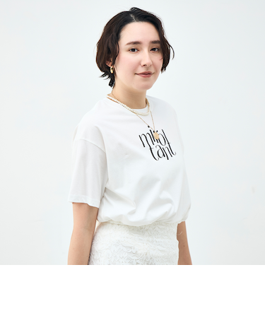 ウォッシャブルオーバーサイズロゴTシャツ