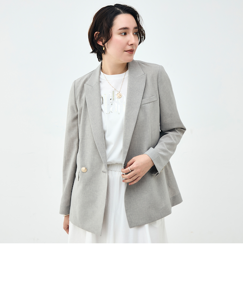 セットアップ対応》ウォッシャブルブリーザブルシャンブレーダブル