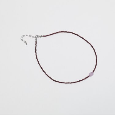 【MAQWEL/マクウェル】ミニビーズネックレス