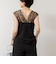 ウォッシャブルVIN-SATIN WITH LACE CAMI