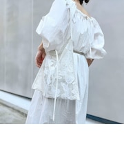 【DeMAKER/ディメーカー】 レースワンショルダーバッグ