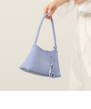 【MAQWEL/マクウェル】ホルダーチャーム付きワンハンドルバッグ