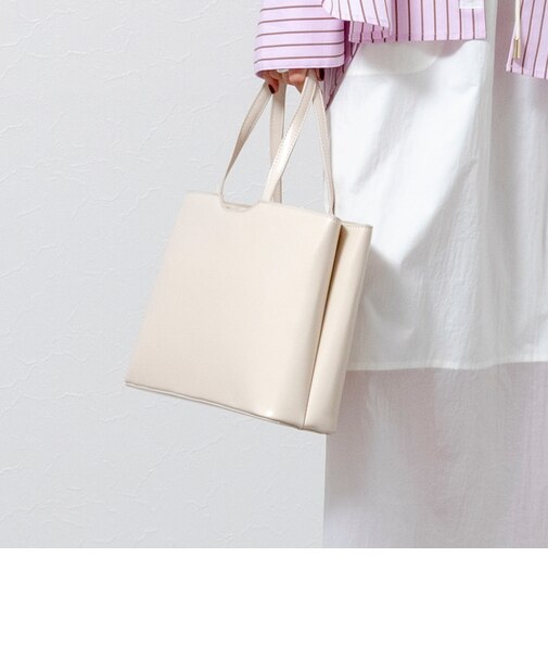 【MAQWEL/マクウェル】スクエアハンドバッグ