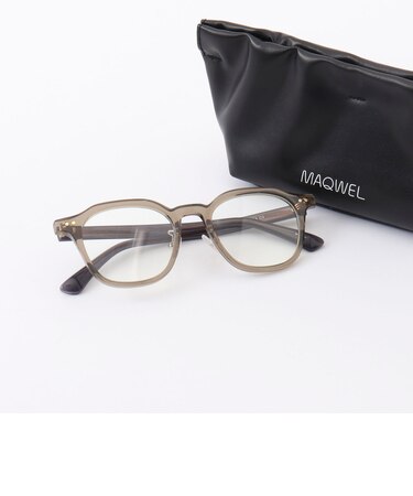 【MAQWEL/マクウェル】ボストンフレームグラス