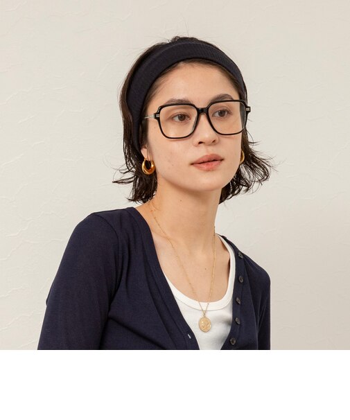 【MAQWEL/マクウェル】スクエアフレームグラス