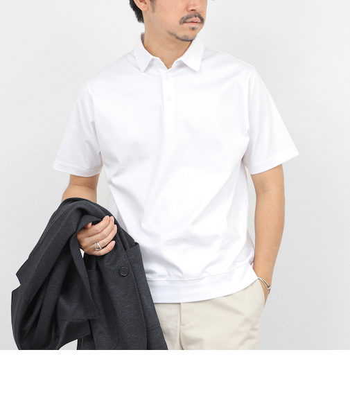 《ビジカジ対応》シルケットスムース ドレスポロシャツ / ビズポロ 26SS