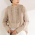 【MARILYN MOON/マリリーンムーン】tuck pleats jabot blouse