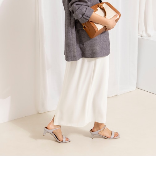 ウォッシャブルハイスペックサテンロングスカート