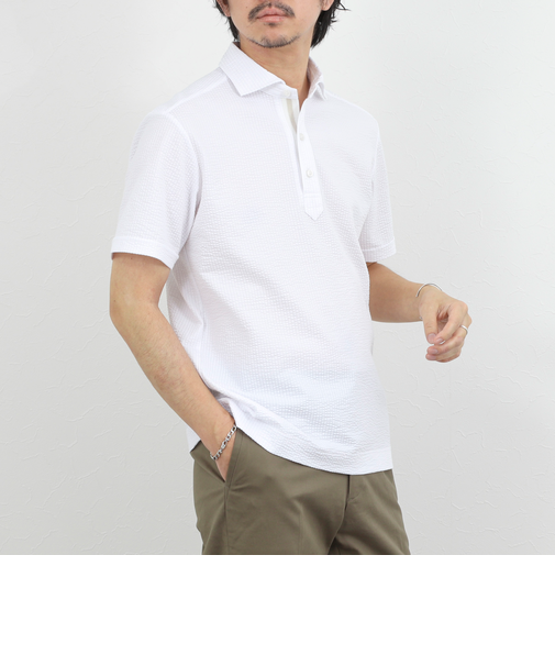 《ビジカジ対応》サッカーテープポロシャツ / ビズポロ /26SS