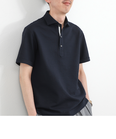 《ビジカジ対応》サッカーテープポロシャツ / ビズポロ /26SS