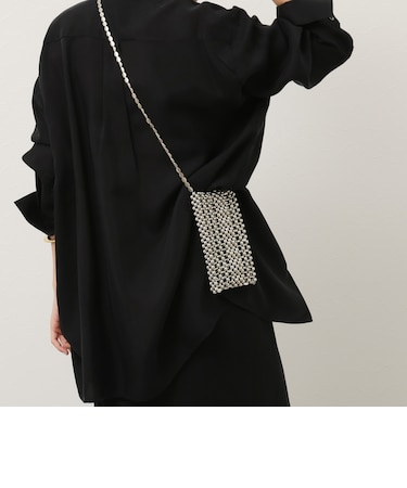 【MAQWEL/マクウェル】ビーズショルダーポーチ