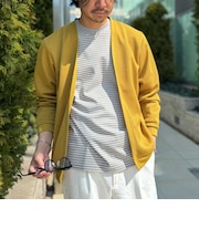 針抜きジャージ ボタンレスカーディガン 26SS