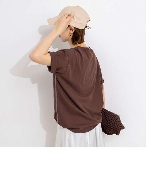 ウォッシャブルドローストTシャツ