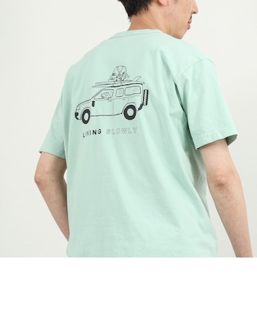 別注 SLOWLY WAGON バックプリントTシャツ 26SS
