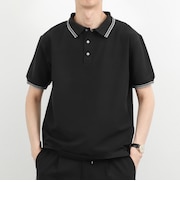 【TAION/タイオン】NON DOWN BASIC JERSEY HARF SLEEVE POLO 26SS