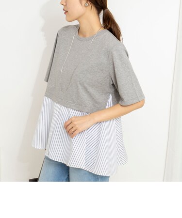 【TRRAZZO DONNA/トラッゾドンナ】Docking Flare Top