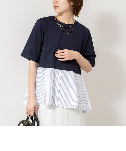 【TRRAZZO DONNA/トラッゾドンナ】Docking Flare Top