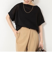 《手洗い可能》コットンセルロースリラックスプルオーバー