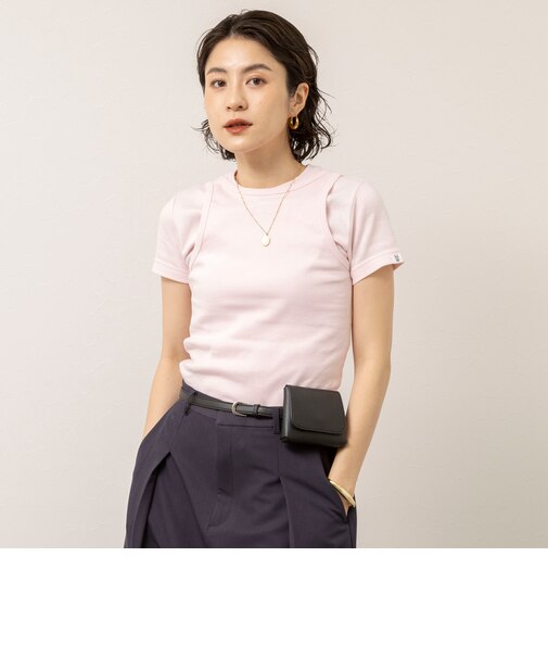 【MAQWEL/マクウェル】ウォッシャブルCOTTON RIB タンクトップ