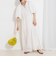 【一部WEB限定カラーアイテム】ウォッシャブルハンドスモックバルーン袖ワンピース