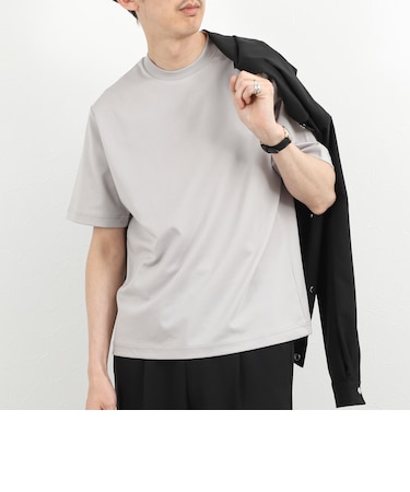 《ビジカジ対応》超長綿ハイゲージポンチ ジャケットTシャツ 26SS