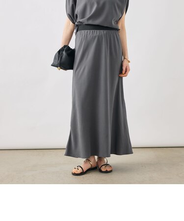 【WEB限定】《セットアップ対応》ウォッシャブルサンドウォッシュナロスカート