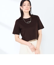 《手洗い可能》W&Wショート丈ロゴTシャツ