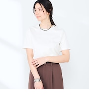 《手洗い可能》W&Wベイシック丈Tシャツ