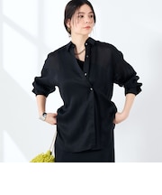 ウォッシャブルフィブリルラミーマルチウェイシャツ