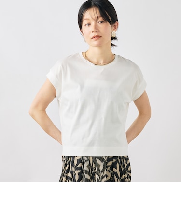 ウォッシャブルワイドノースリーブTシャツ