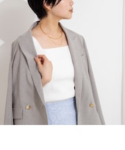 《手洗い可能》総針ニットキャミ