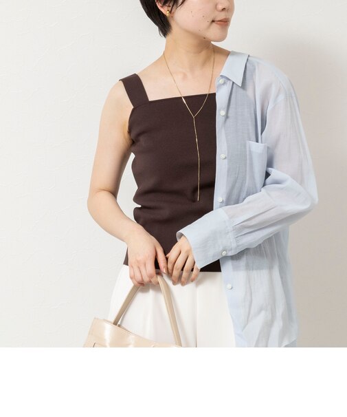 《手洗い可能》総針ニットキャミ