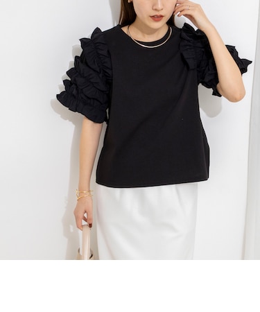 【WEB限定】袖コンシャスプルオーバー