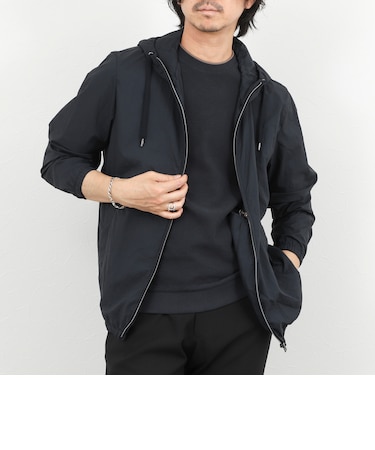 【HERNO】MICRO RIPSTOP NYLON HOODIE