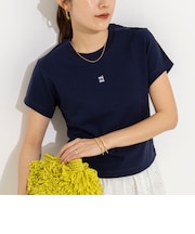 【nolnol/ノルノル】ウォッシャブルクルーネックTee