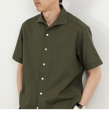 《ビジカジ対応》リンクス イタリアンカラーSS 半袖シャツ26SS