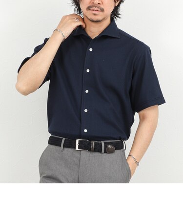 《ビジカジ対応》リンクス イタリアンカラーSS 半袖シャツ26SS