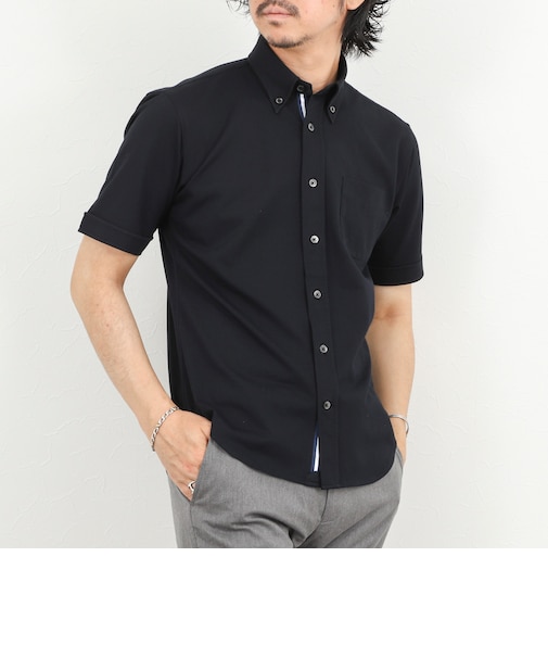 《ビジカジ対応》カノコテープBD SS 半袖ボタンダウンシャツ 26SS