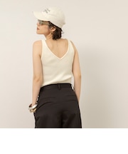 《手洗い可能》ブークレタンクトップ