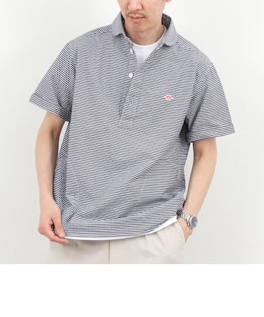 【DANTON/ダントン】ROUND COLLAR P.O SHIRT SS 26SS（DT-B0284 OXP）