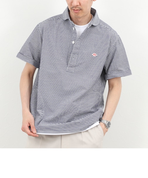 【DANTON/ダントン】ROUND COLLAR P.O SHIRT SS 26SS（DT-B0284 OXP）