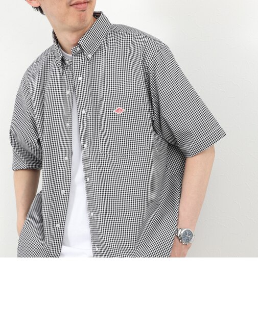 【DANTON/ダントン】DOT BUTTON B.D. SHIRT SS 26SS（DT-B0337 POD）