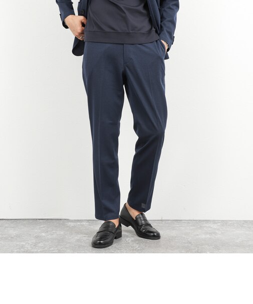 《ビジカジ/セットアップ対応》強撚バスケット イージーパンツ 26SS