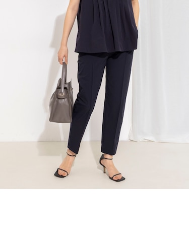 《セットアップ対応》ウォッシャブルアクティブストレッチスリムパンツ