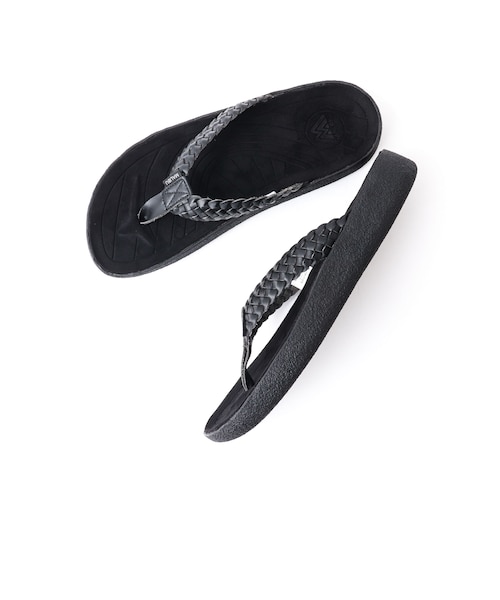 凵美品　マリブサンダルズ　28cm ブラック　ストラップ　サンダル 夏 MALIBU SANDALS/マリブサンダルズ】SURFRIDER｜ノーリーズの通販