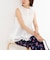 【MARILYN MOON/マリリーンムーン】2WAY handkerchief hem blouse